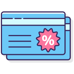 Discount voucher icon