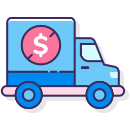 Free delivery icon