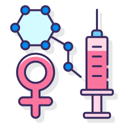 Hormone therapy icon