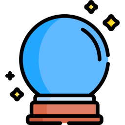 Magic ball icon