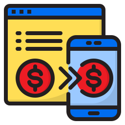 Money transfer icon