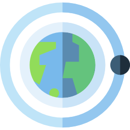 Planet earth icon