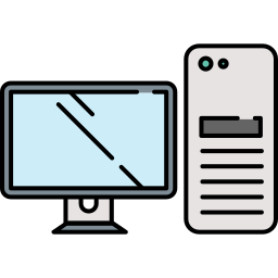 Personal computer icon