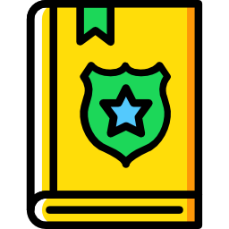 Law book icon