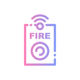 Fire alarm icon