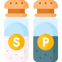 Salt and pepper icon