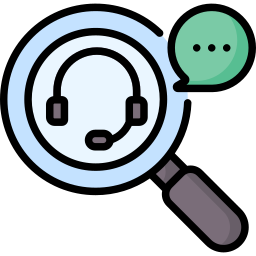 Call center agent icon