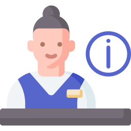 Information desk icon