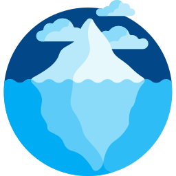 iceberg icona