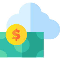 cloud banking icon