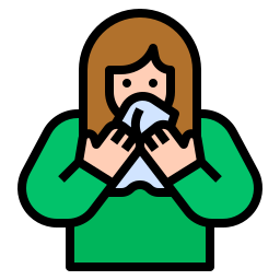 Sneezing icon