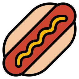 hotdog icoon