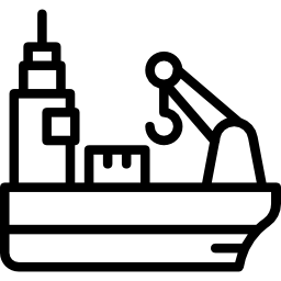 Cargo ship icon