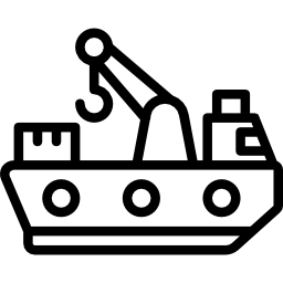 Cargo ship icon