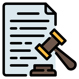 Legal document icon