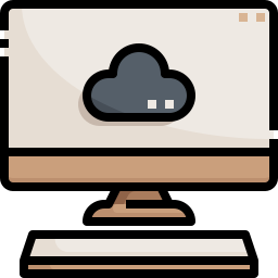 Cloud computing icon