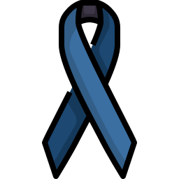 Black ribbon icon