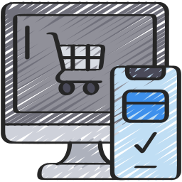 Online payment icon