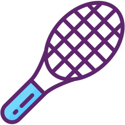 tennisracket icoon