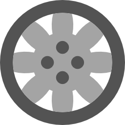 Alloy wheel icon