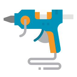 Glue gun icon