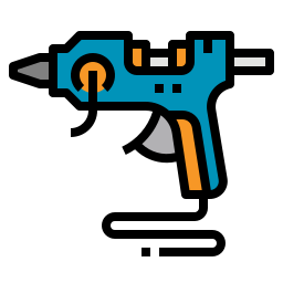 Glue gun icon