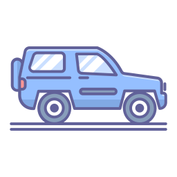 Suv car icon