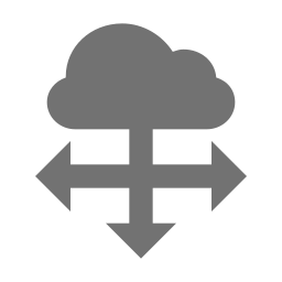 Cloud computing icon