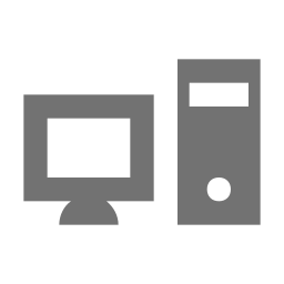 Desktop computer icon