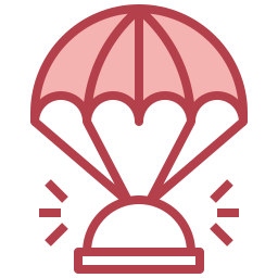 Parachute icon