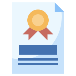 Certificate icon