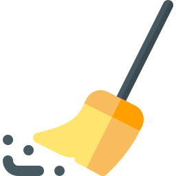 Sweeping icon