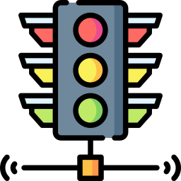 Traffic lights icon