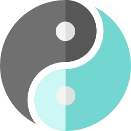 yin yang Icône