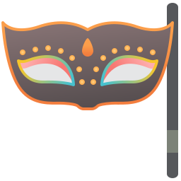 masque de fête Icône