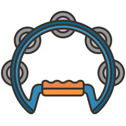 Tambourine icon