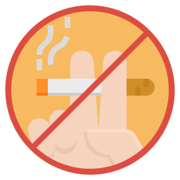 No cigarette smoking icon