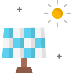 Solar energy icon