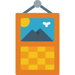 Wall calendar icon