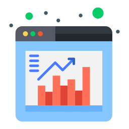 Web analytics icon