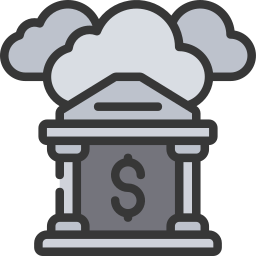 cloud banking icon