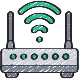 router bezprzewodowy ikona