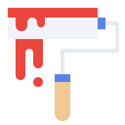 Paint roller icon