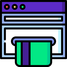 Online payment icon