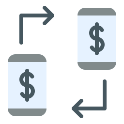 transferência de dinheiro Ícone