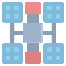 station spatiale Icône