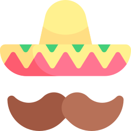 Mexican hat icon