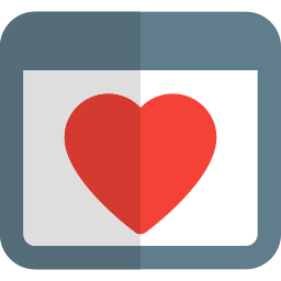 Heart shape icon