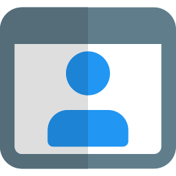 User profile icon