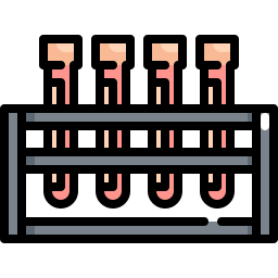 tubo del sangue icona
